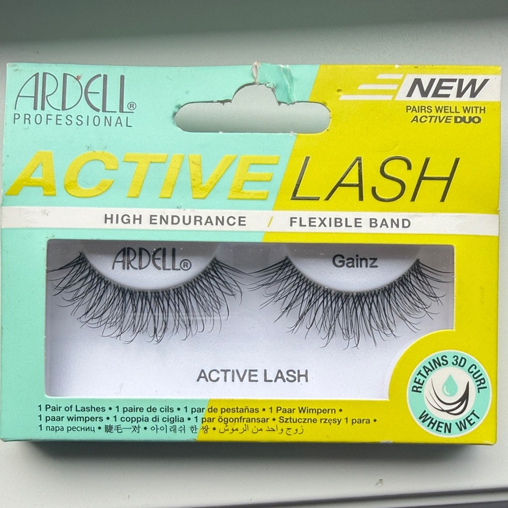 Ardell Active Lash Gainz False Eyelashes High‎ Endurance – New